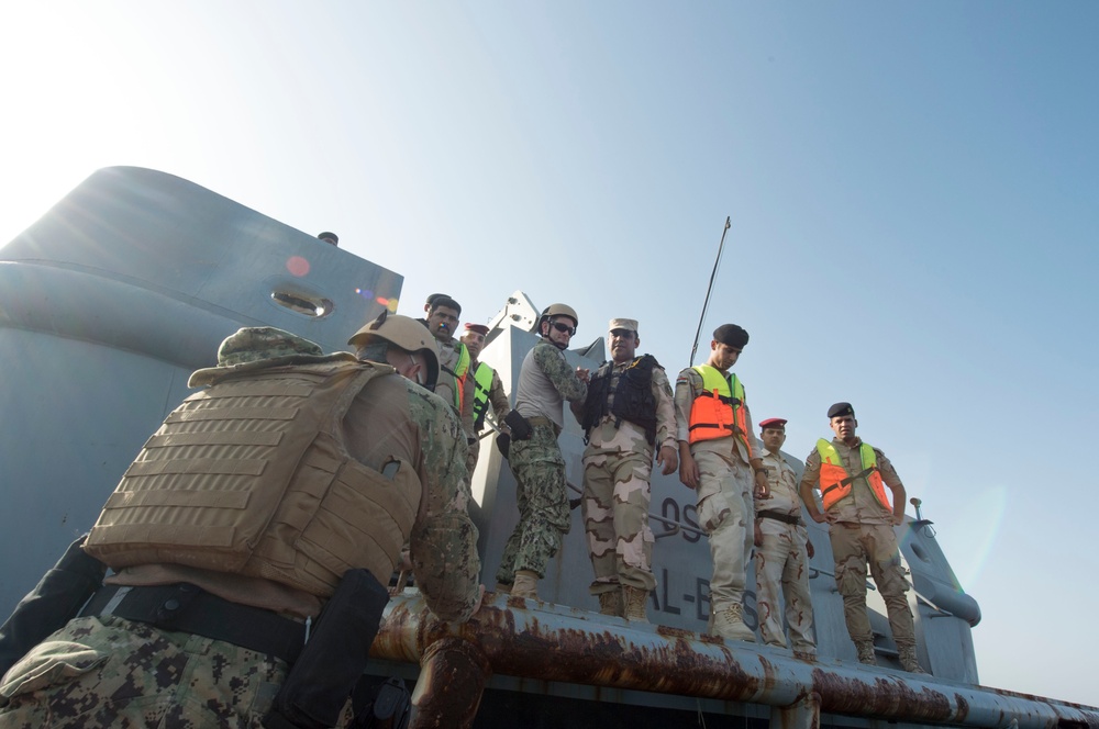 U.S. Coast Guard, Iraqi Navy Participate in PASSEX Exercise