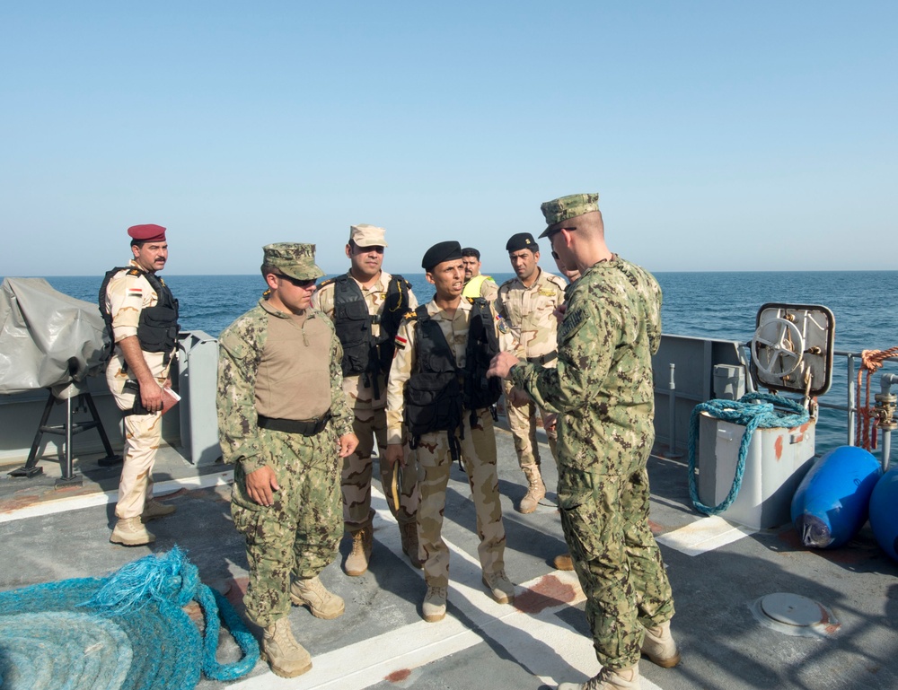 U.S. Coast Guard, Iraqi Navy Participate in PASSEX Exercise