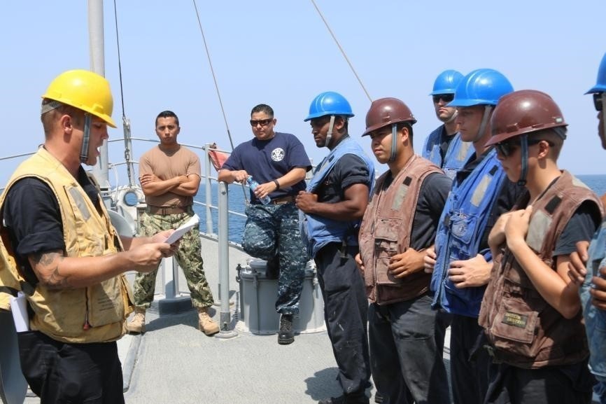 USS Gladiator Conducts First SWATT Exercise in Arabian Gulf