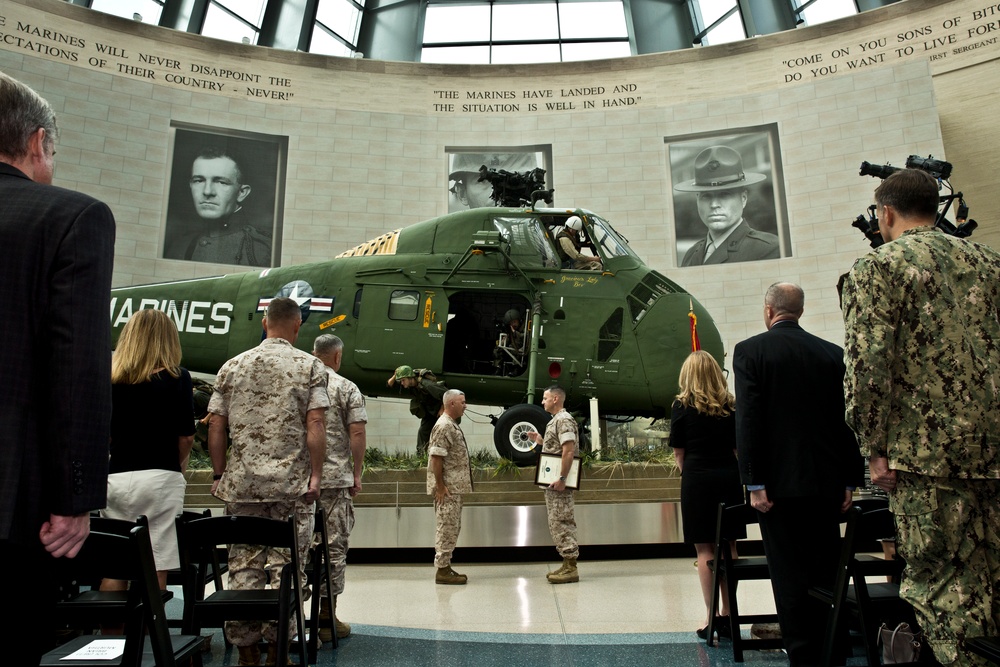 Lt. Col. William C. Gray Promotion Ceremony