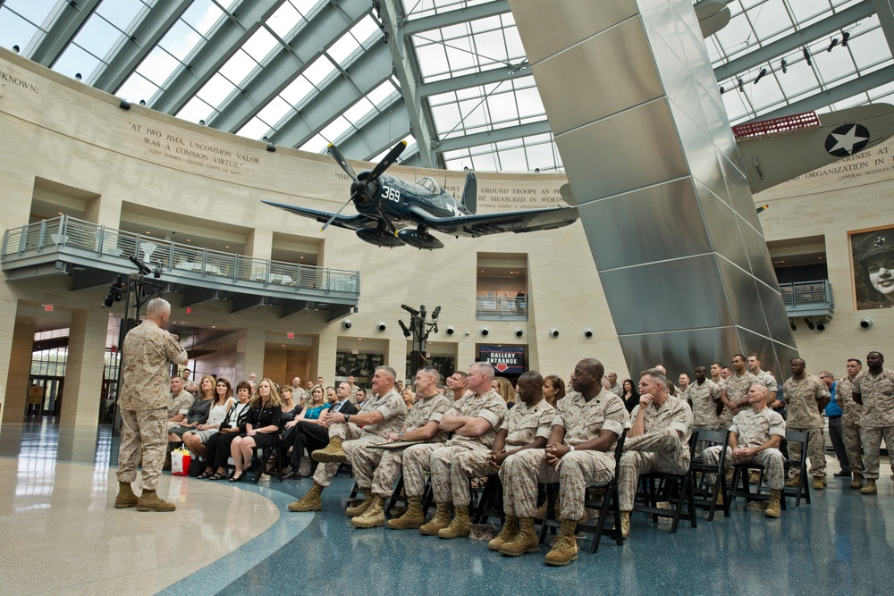 Lt. Col. William C. Gray Promotion Ceremony