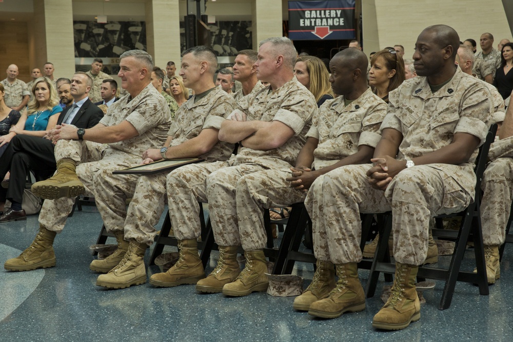 Lt. Col. William C. Gray Promotion Ceremony