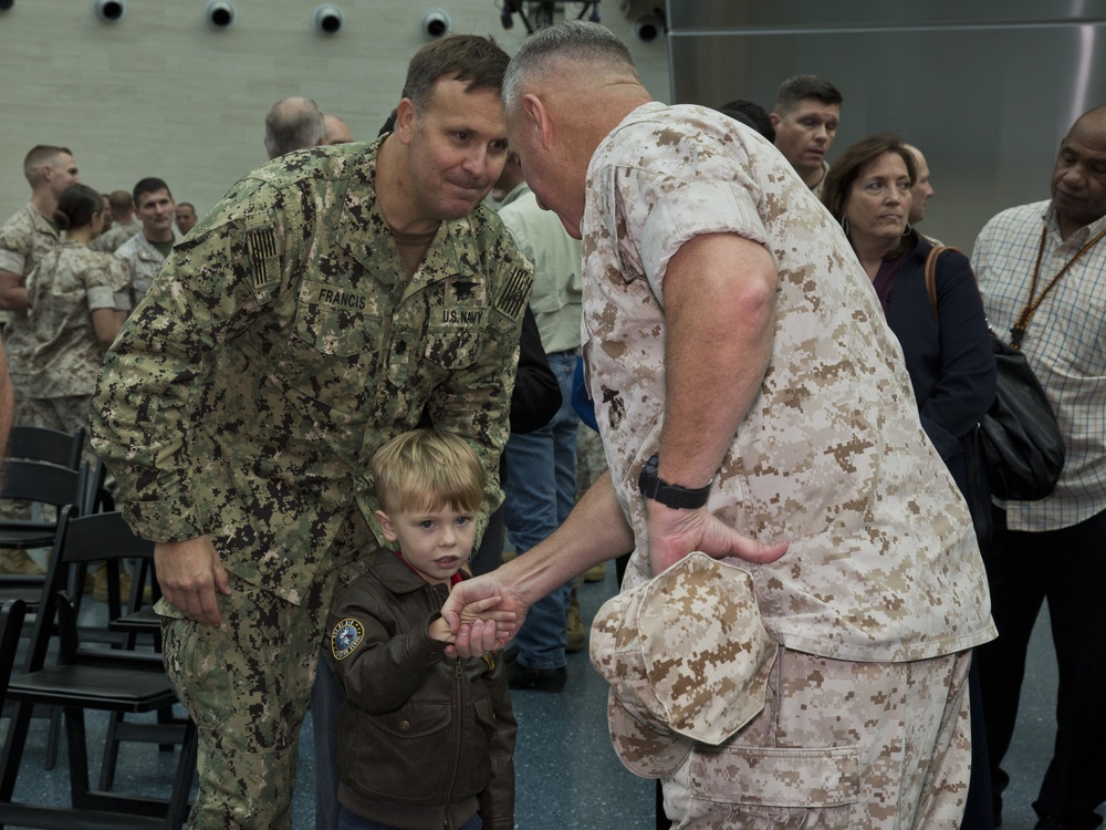 Lt. Col. William C. Gray Promotion Ceremony