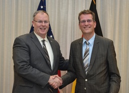 U.S. and German Defense Officials Sign Marshall Center Agreement Strengthening German-American Partnership