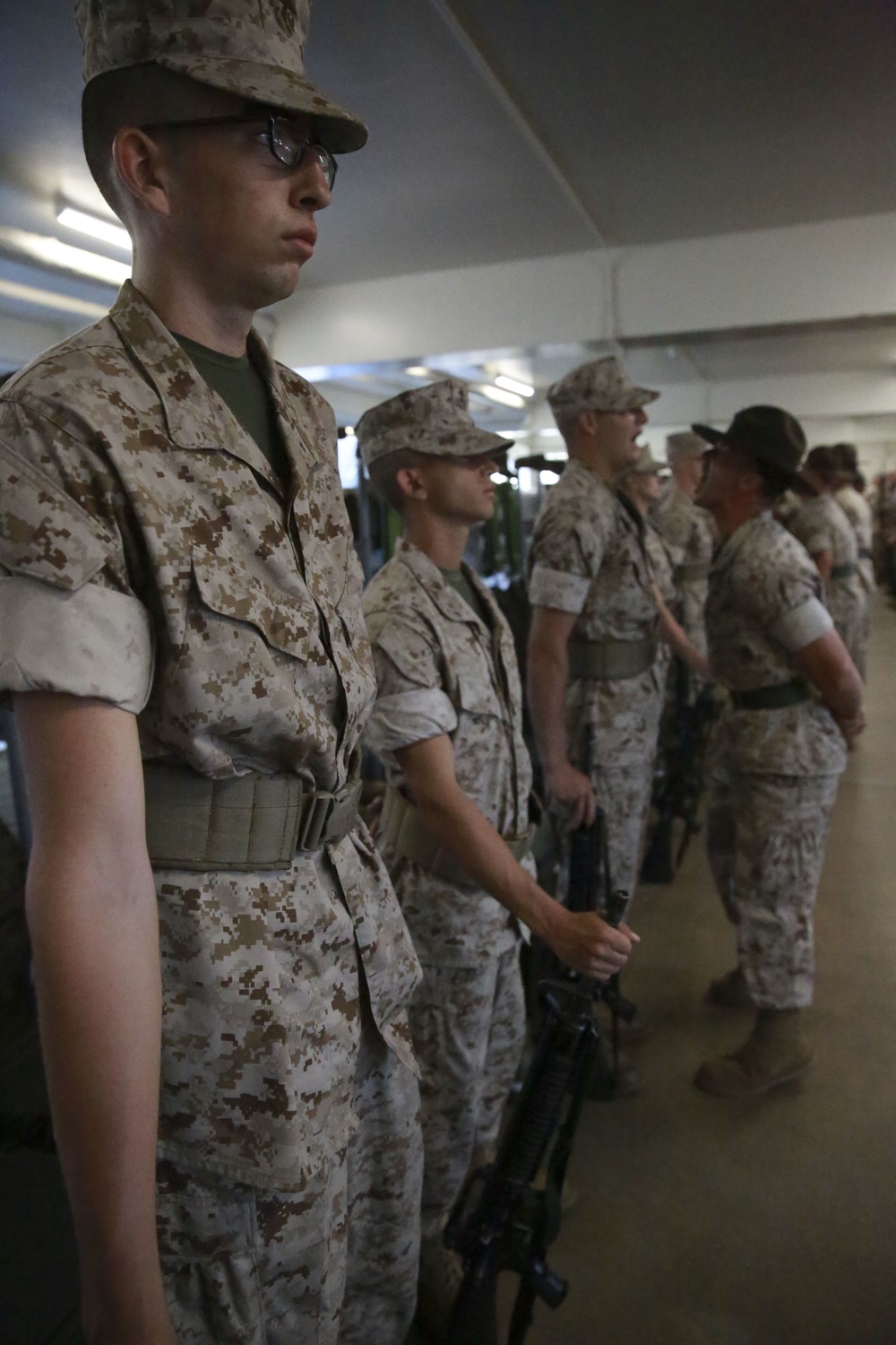 DVIDS - Images - Alpha Company Senior Drill Instructor Inspection ...