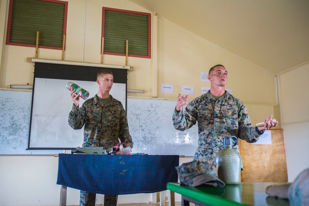 Koa Moana conducts counter-IED training