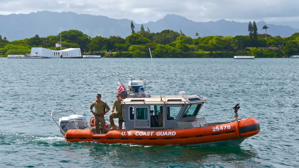 Coast Guard, Navy conduct Short Notice Response Capabilities demo for ASEAN