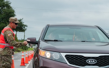 S.C. Guard Assist With Hurricane Matthew Preparations