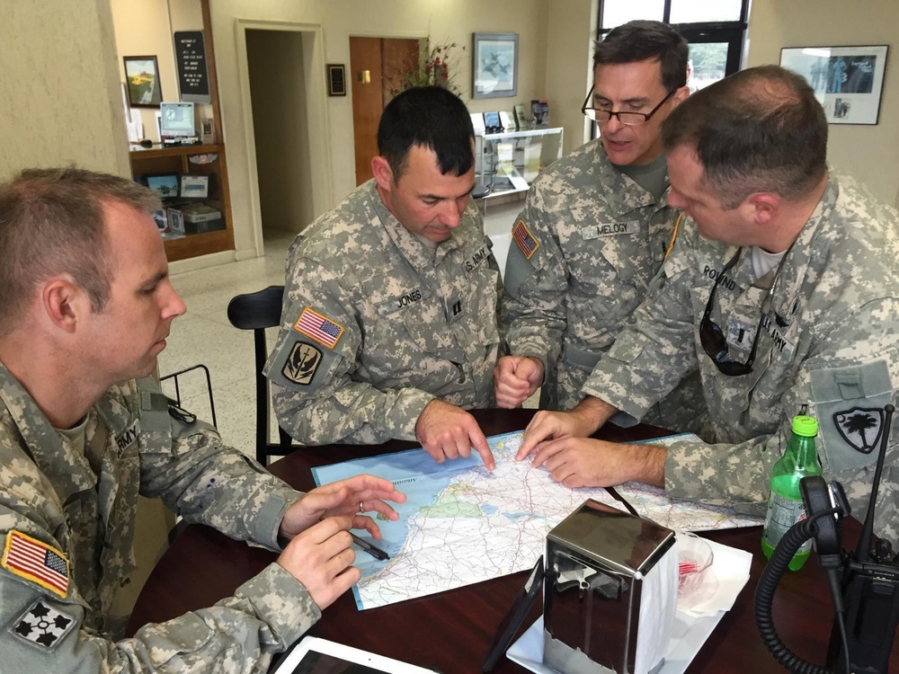 S.C. Guard Assist With Hurricane Matthew Preparations