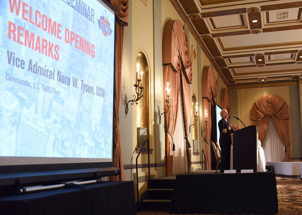 U.S. 3rd Fleet Commander Speaks at Senior Leaders Seminar During San Francisco Fleet Week