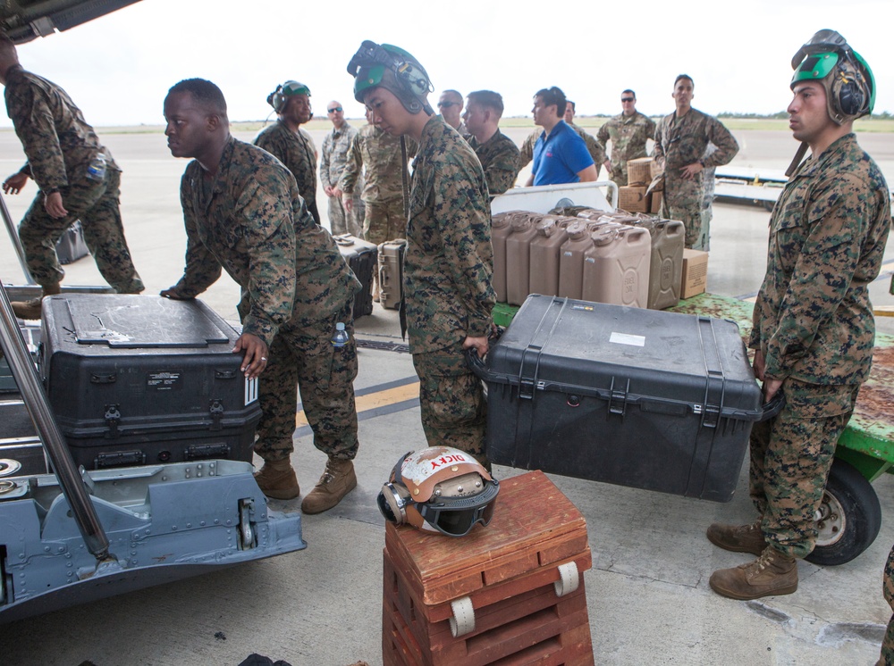 Joint Task Force Matthew arrives in Haiti to provide relief efforts