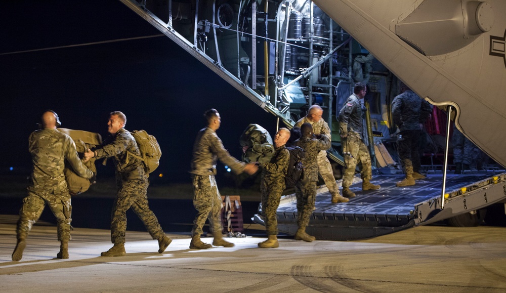 Joint Task Force Matthew arrives in Haiti to provide relief efforts