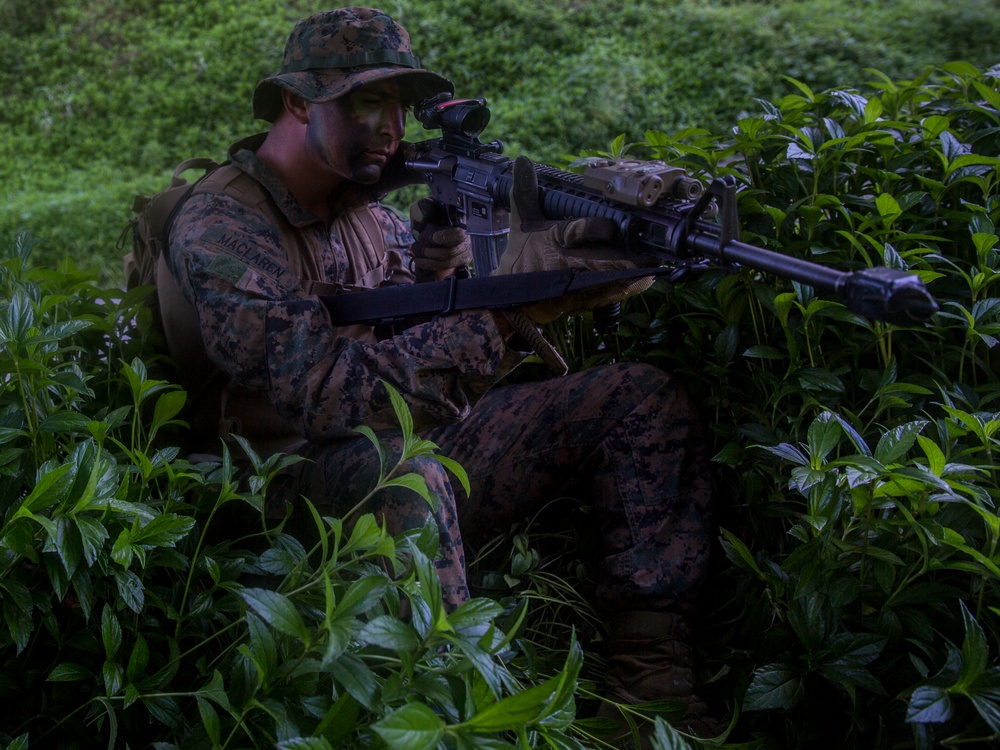 Koa Moana patrols with French forces