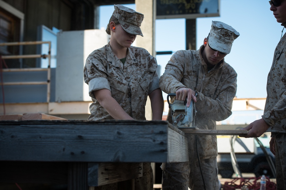 Marines, Sailors practice firefighting search and rescue skills