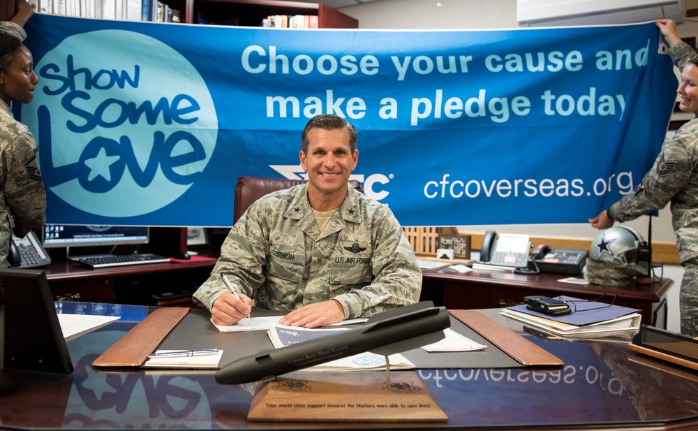 Show Some Love: CFC-O 2016 Campaign kicks off on Kadena