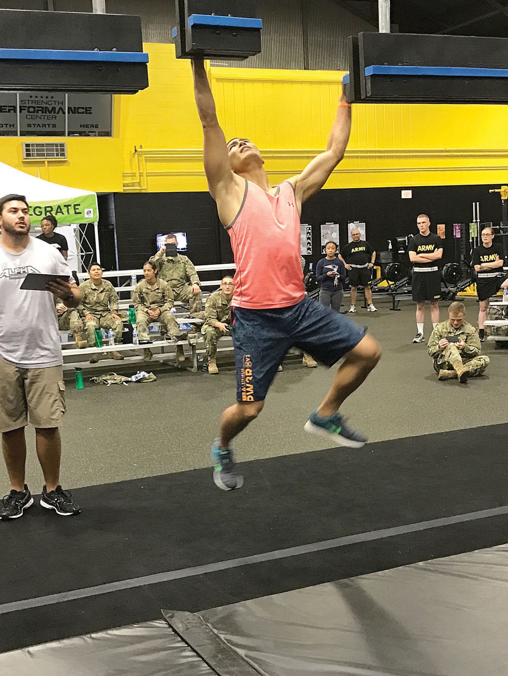 Lee troops prove their fitness prowess