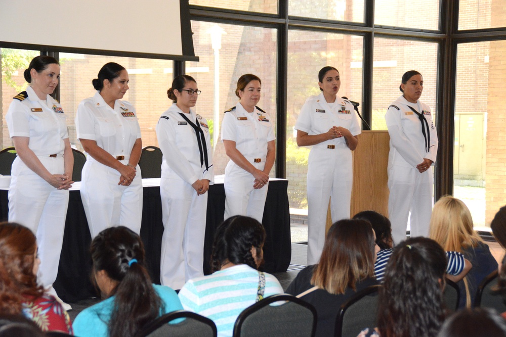 America's Navy speaks at Latina Day during HESTEC 2016