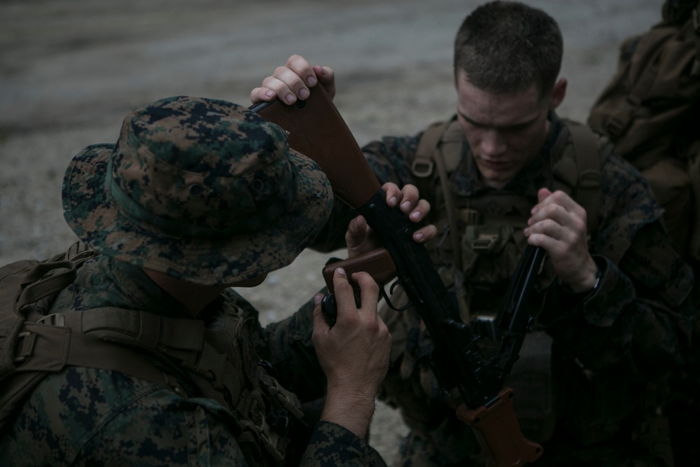 2d MARDIV Infantry Rifle Squad Competition Weapons Assembling Drills