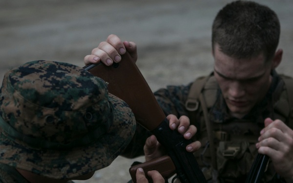 2d MARDIV Infantry Rifle Squad Competition Weapons Assembling Drills