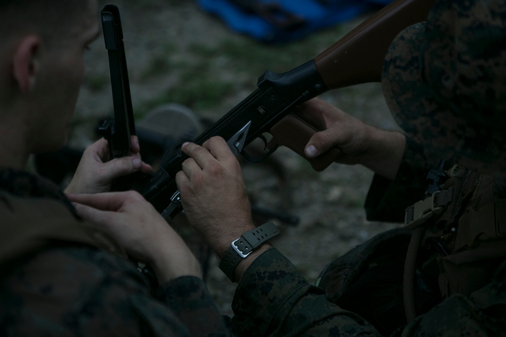 2d MARDIV Infantry Rifle Squad Competition Weapons Assembling Drills