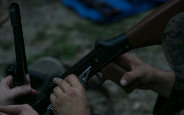 2d MARDIV Infantry Rifle Squad Competition Weapons Assembling Drills