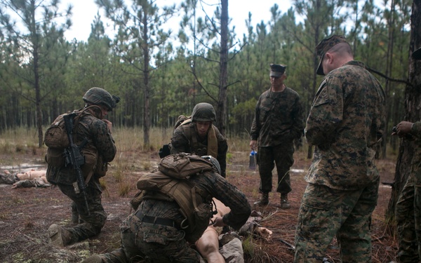 2d MARDIV Infantry Rifle Squad Competition CLS Training