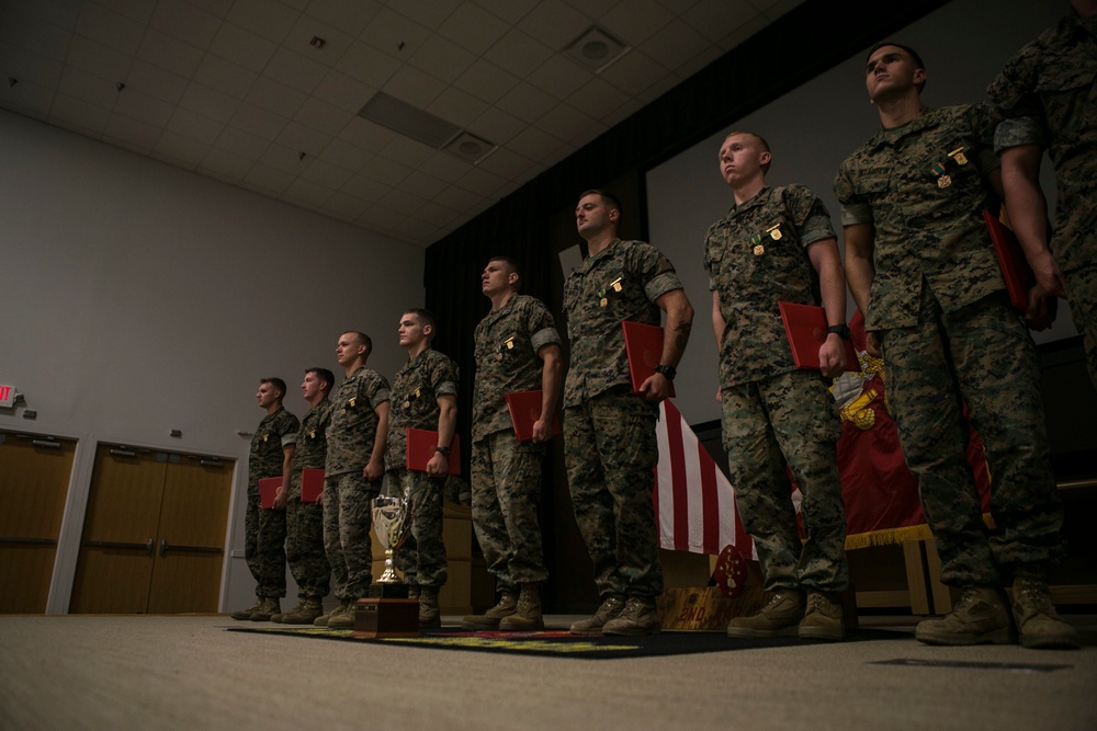 2016 2d MARDIV Infantry Rifle Squad Competition Award Ceremony