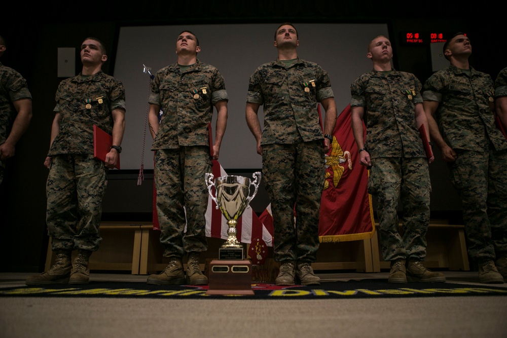 2016 2d MARDIV Infantry Rifle Squad Competition Award Ceremony