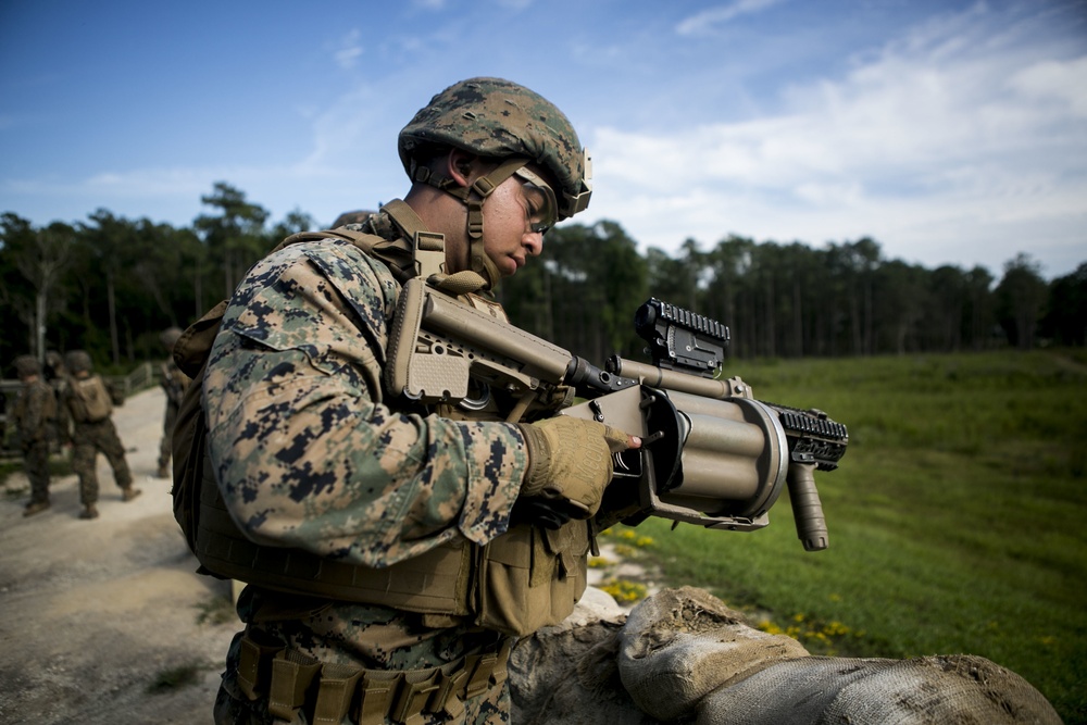 2d MARDIV Infantry Rifle Squad Competition Live-Fire