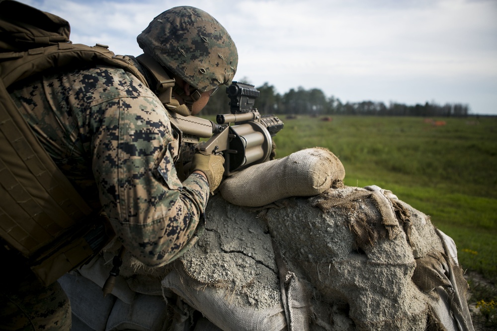 2d MARDIV Infantry Rifle Squad Competition Live-Fire