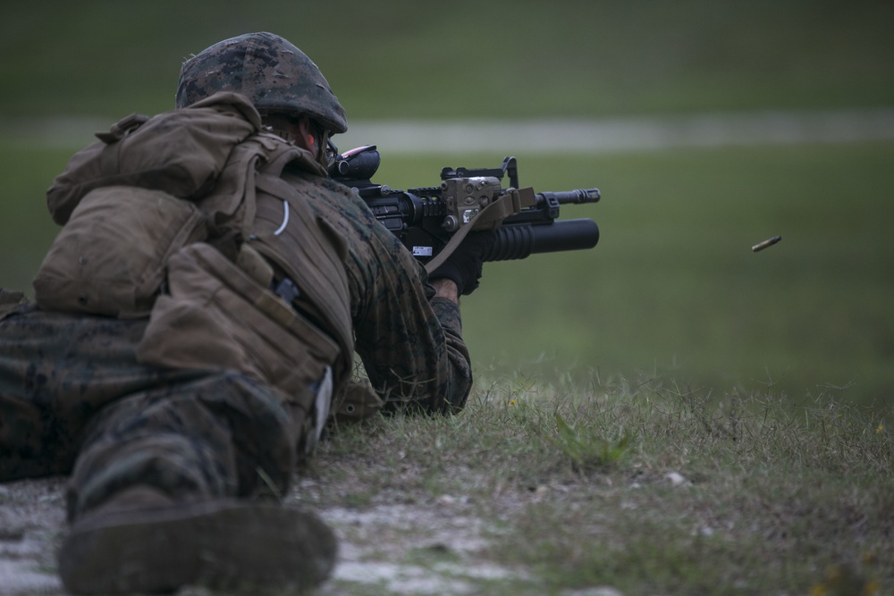 2d MARDIV Infantry Rifle Squad Competition Fire Movement Range