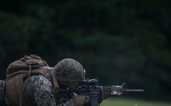 2d MARDIV Infantry Rifle Squad Competition Fire Movement Range