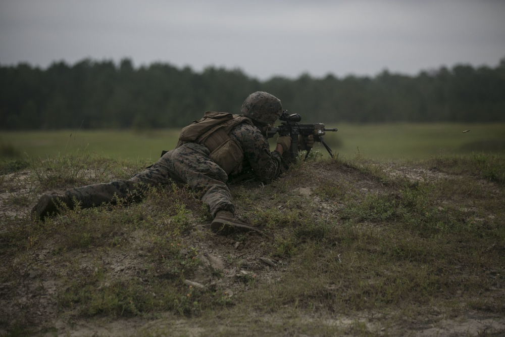 2d MARDIV Infantry Rifle Squad Competition Fire Movement Range