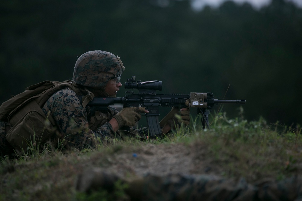 2d MARDIV Infantry Rifle Squad Competition Fire Movement Range