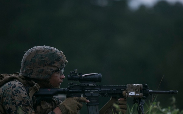 2d MARDIV Infantry Rifle Squad Competition Fire Movement Range