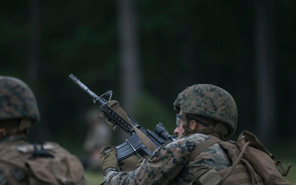 2d MARDIV Infantry Rifle Squad Competition Fire Movement Range