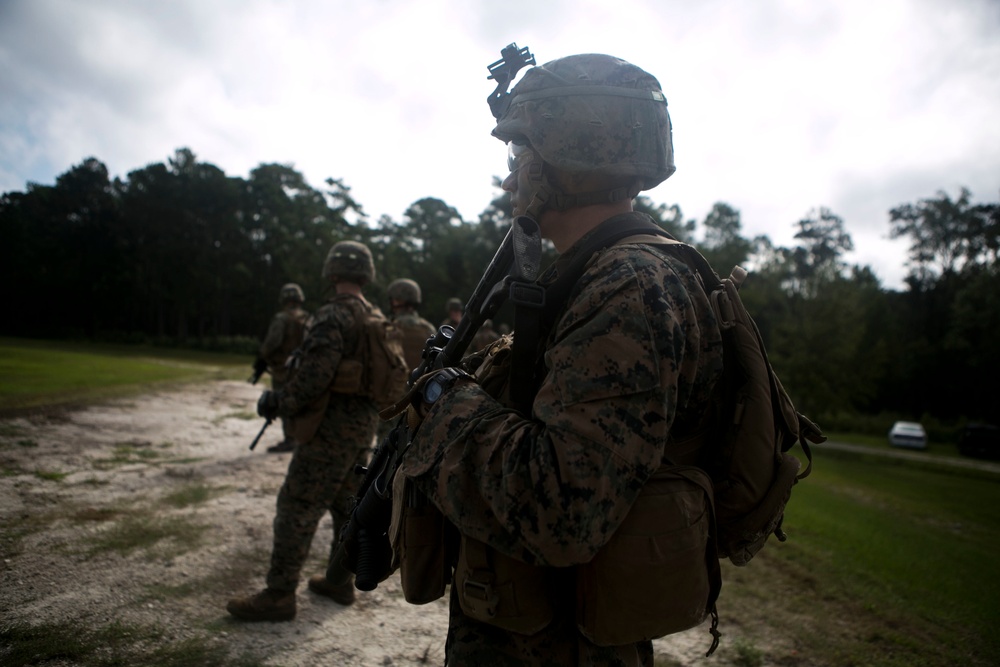 2d MARDIV Infantry Rifle Squad Competition Fire Movement Range