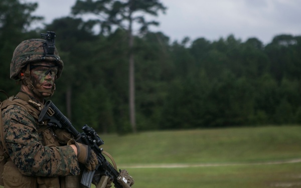 2d MARDIV Infantry Rifle Squad Competition Fire Movement Range