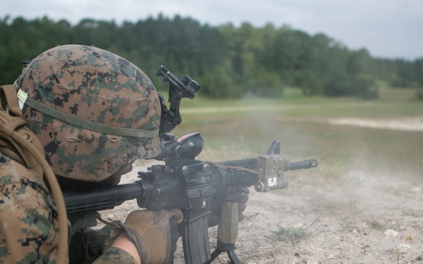 2d MARDIV Infantry Rifle Squad Competition Fire Movement Range