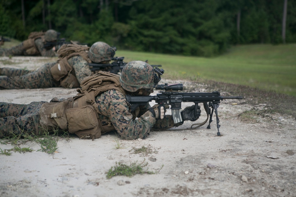 2d MARDIV Infantry Rifle Squad Competition Fire Movement Range