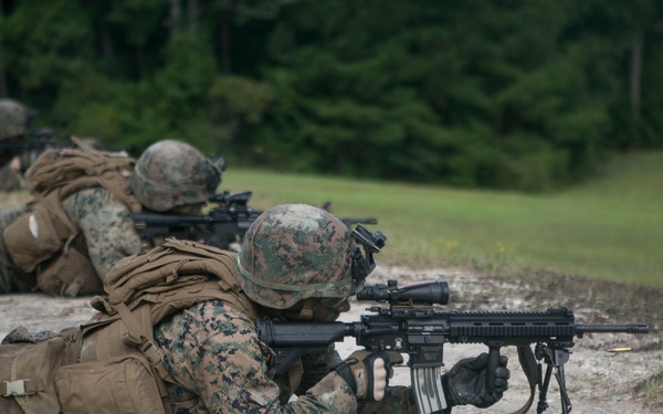 2d MARDIV Infantry Rifle Squad Competition Fire Movement Range