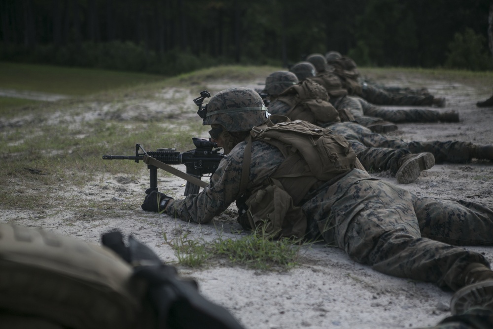 2d MARDIV Infantry Rifle Squad Competition Fire Movement Range