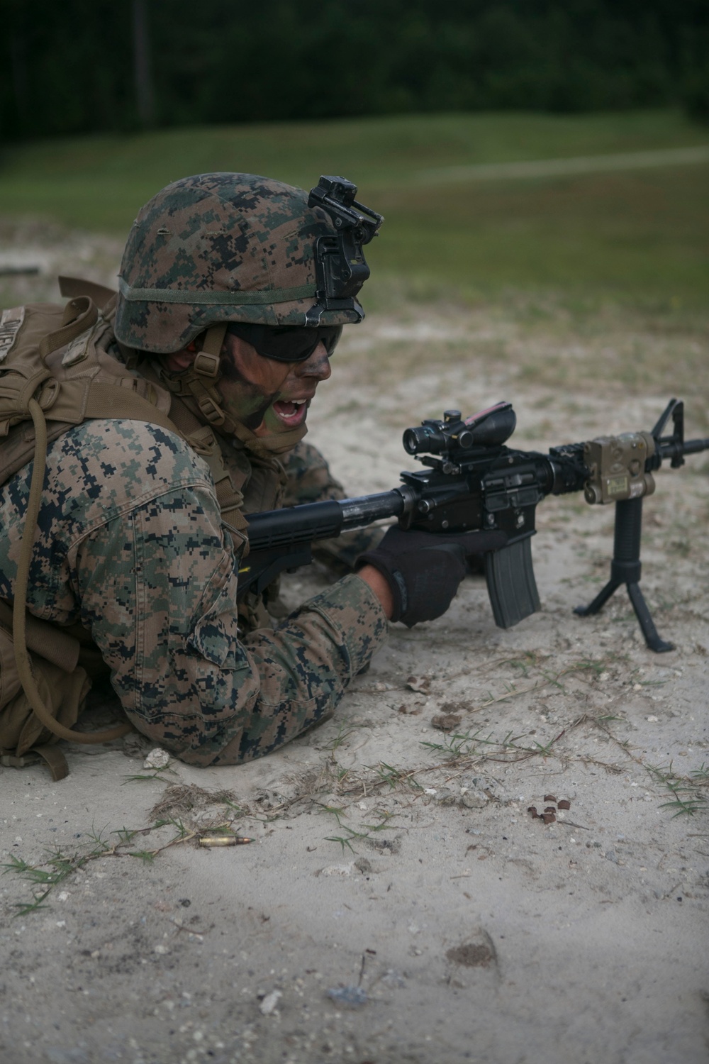 2d MARDIV Infantry Rifle Squad Competition Fire Movement Range