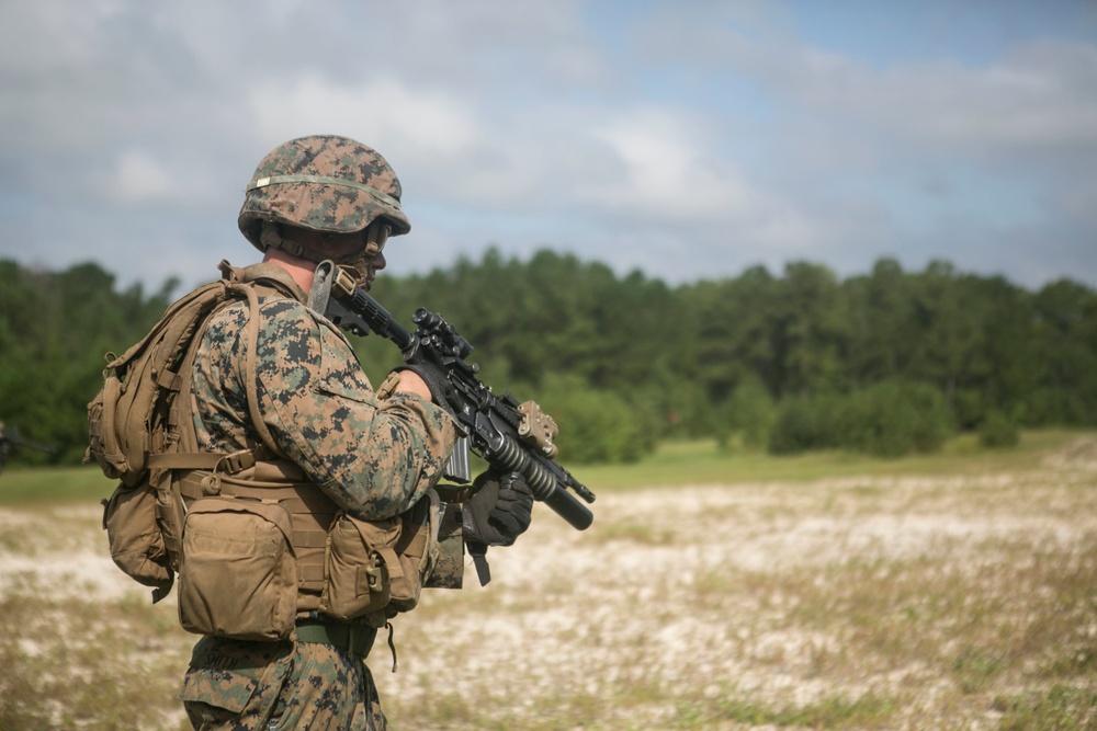 2d MARDIV Infantry Rifle Squad Competition Fire Movement Range