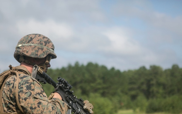 2d MARDIV Infantry Rifle Squad Competition Fire Movement Range