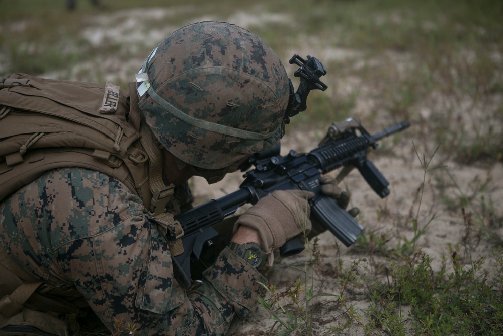 2d MARDIV Infantry Rifle Squad Competition Fire Movement Range