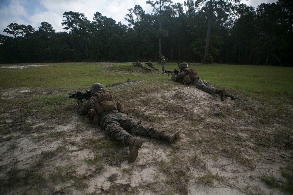 2d MARDIV Infantry Rifle Squad Competition Fire Movement Range