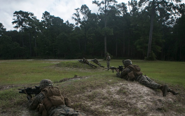 2d MARDIV Infantry Rifle Squad Competition Fire Movement Range