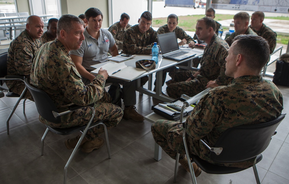 Joint Task Force Matthew begins hurricane relief planning
