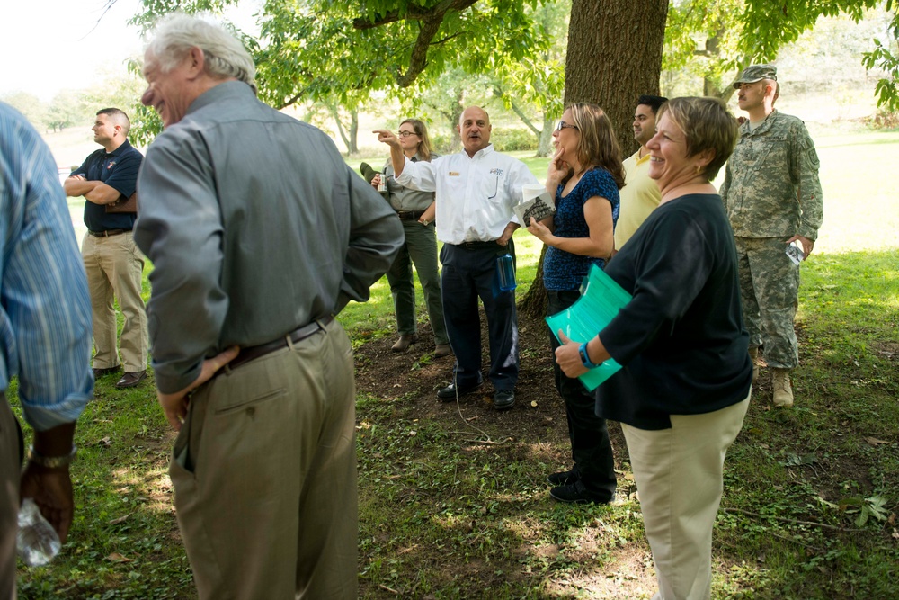 Arlington National Cemetery employees learn from National Park Service Historic Preservation Training Center employees